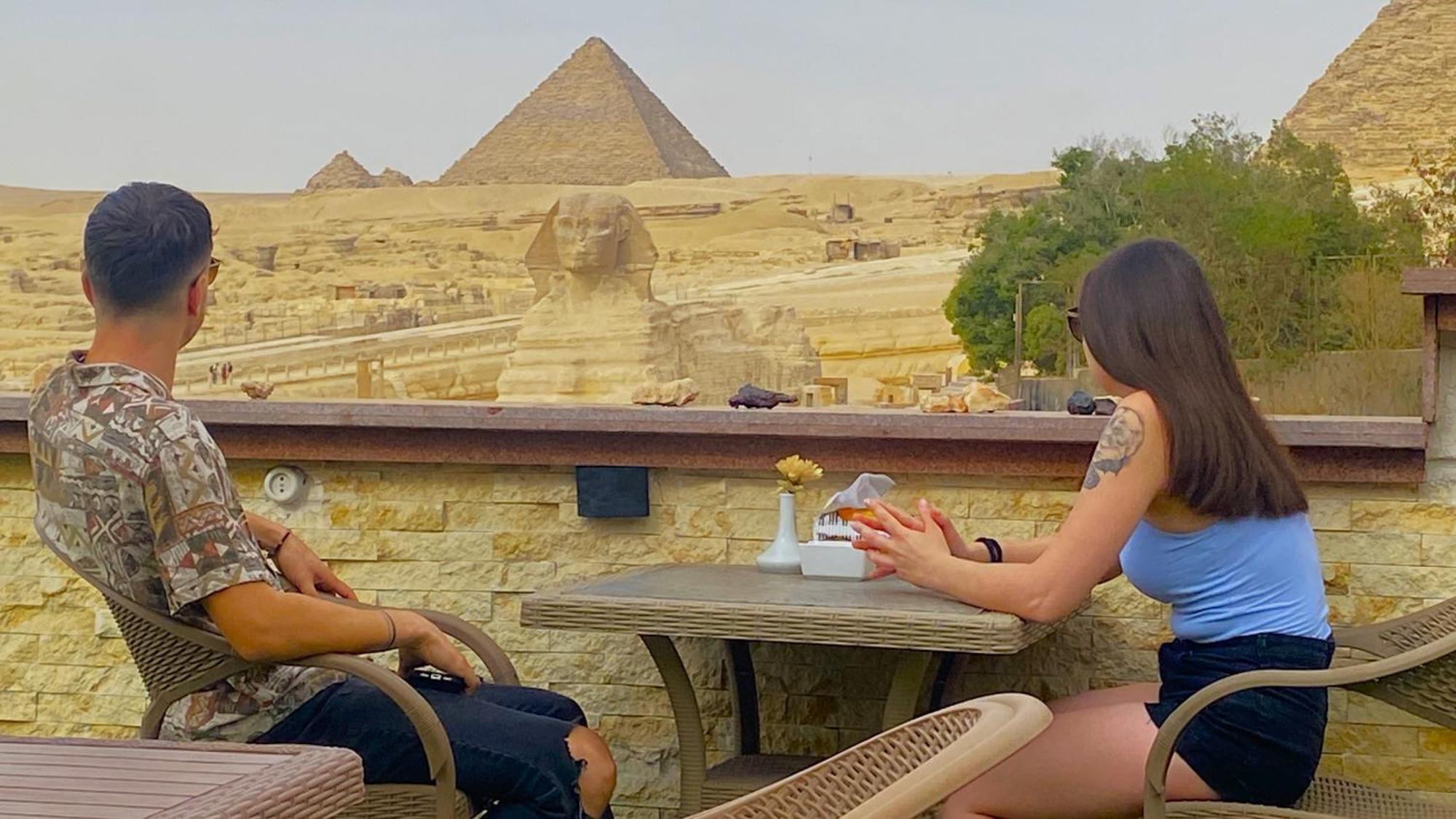Seven Pyramids Panoramic View Inn Kafrat al Jabal Экстерьер фото