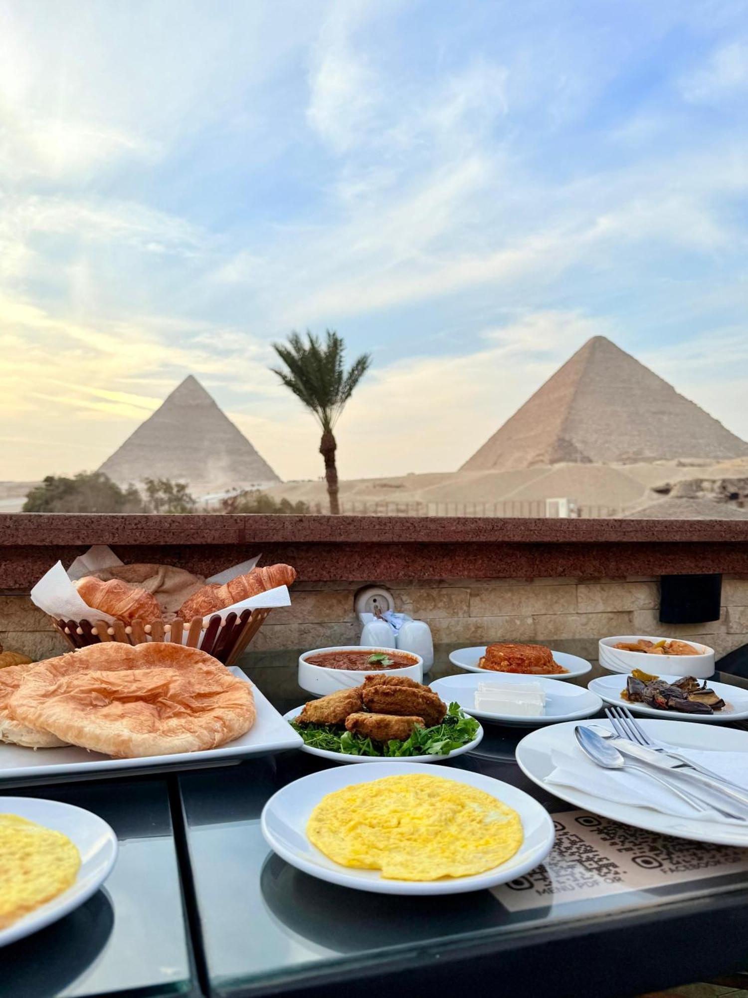 Seven Pyramids Panoramic View Inn Kafrat al Jabal Экстерьер фото