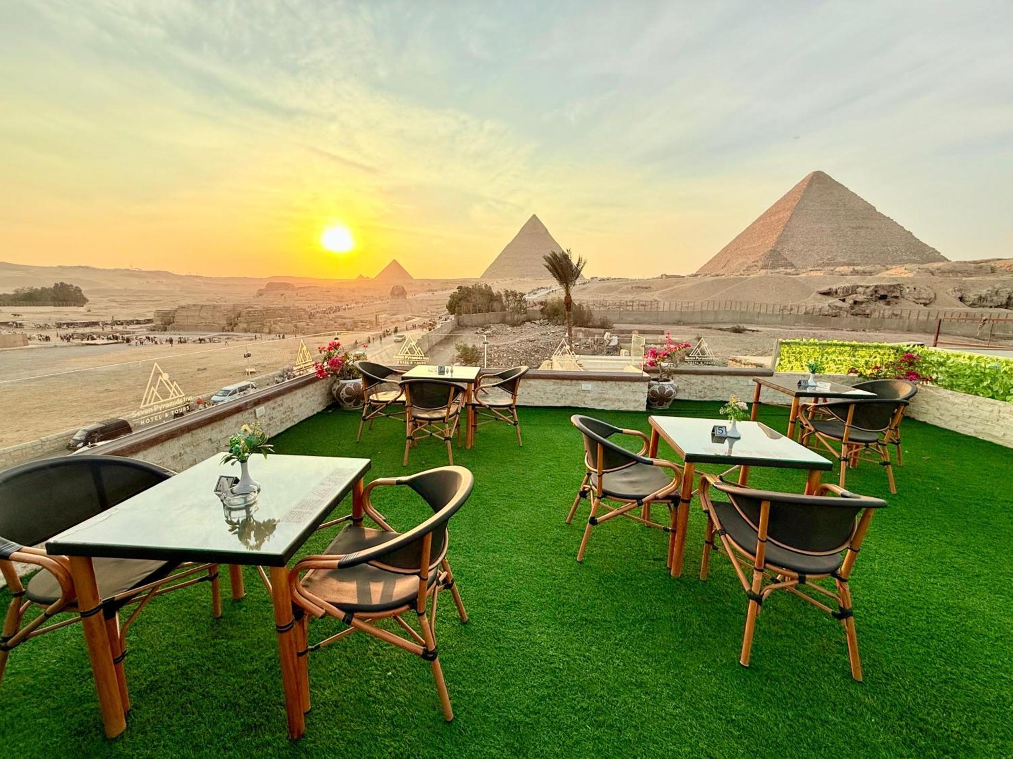 Seven Pyramids Panoramic View Inn Kafrat al Jabal Экстерьер фото