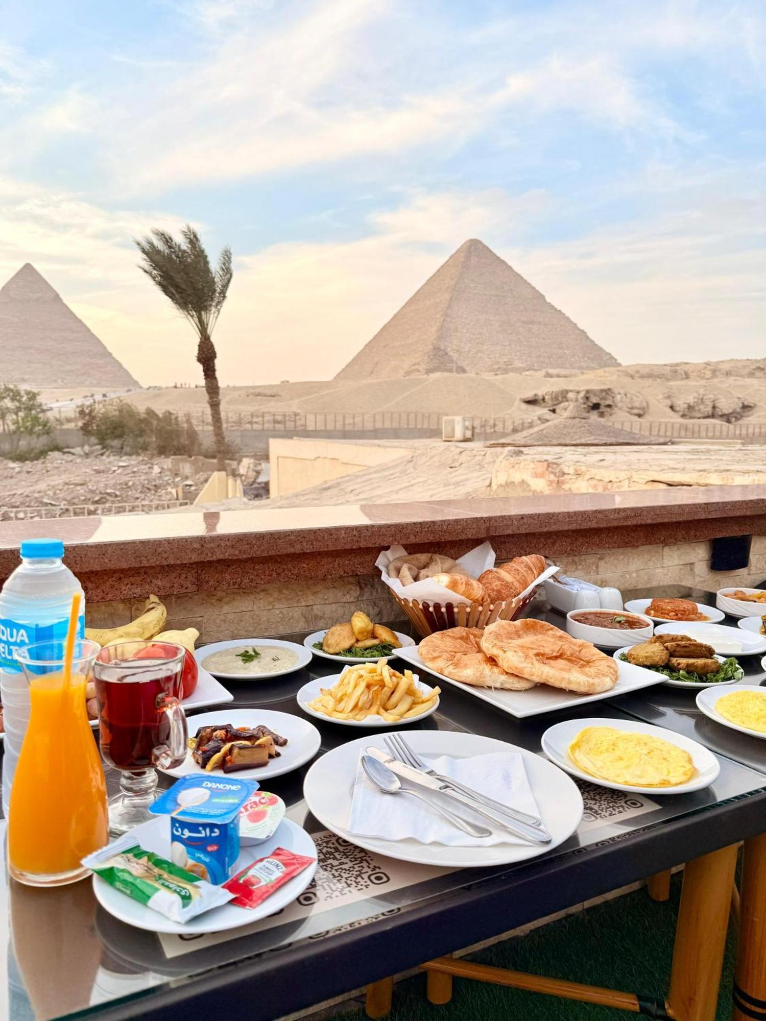 Seven Pyramids Panoramic View Inn Kafrat al Jabal Экстерьер фото