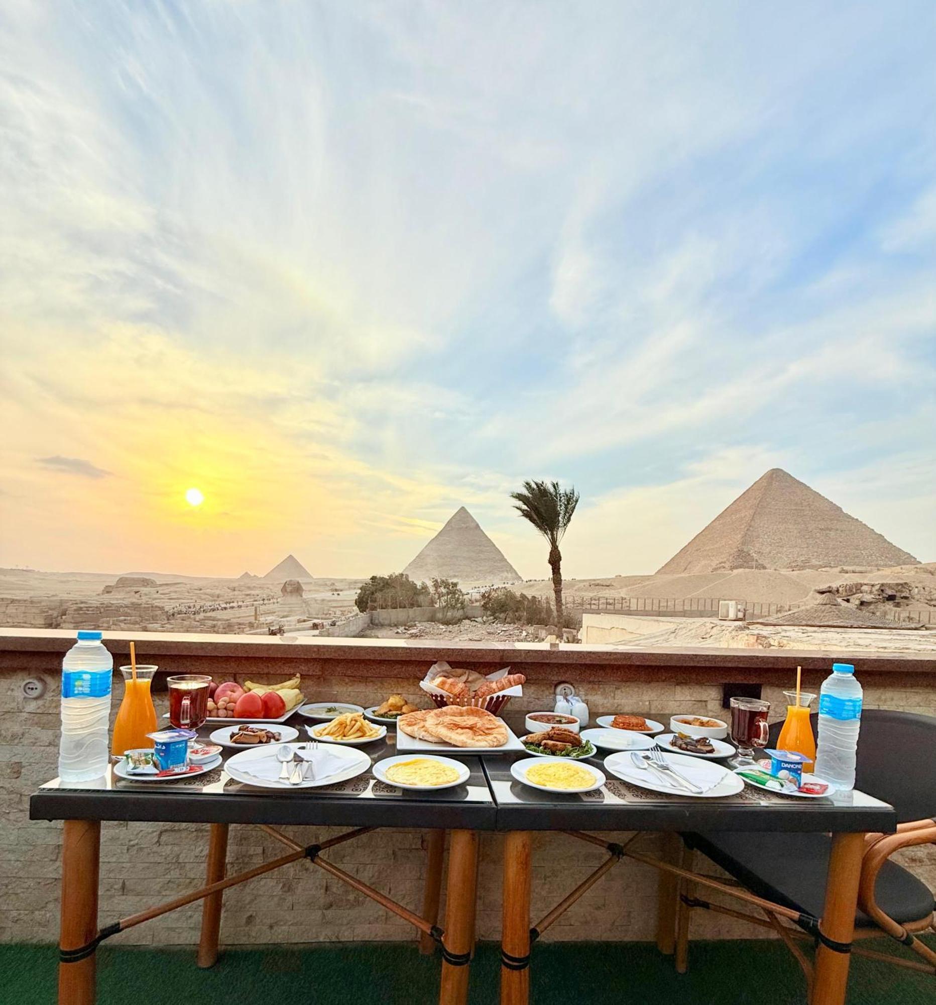 Seven Pyramids Panoramic View Inn Kafrat al Jabal Экстерьер фото